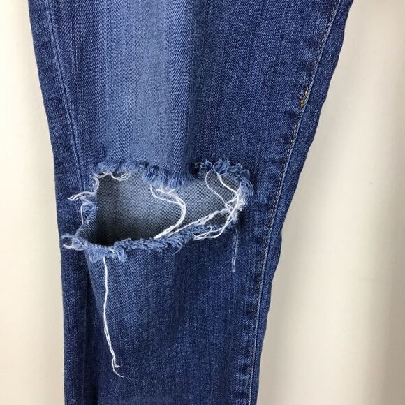 J Brand Stigma Distressed Crop Raw Hem Jeans 27 - Picture 4 of 8